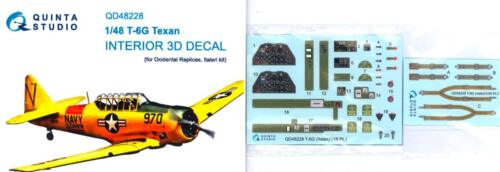 3D Decals Texan T6G 1/48